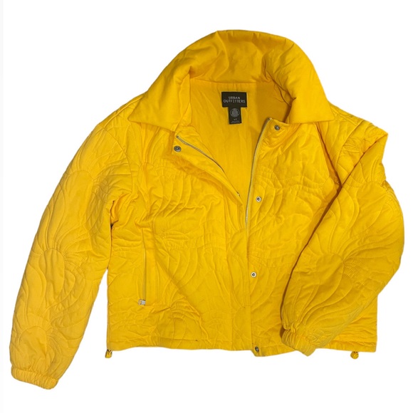 URBAN OUTFITTERS YELLOW JACKET - Picture 2 of 5